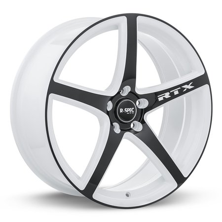RTX Alloy Wheel, Illusion 18x8 5x114.3 ET45 CB73.1 White And Black 081108
